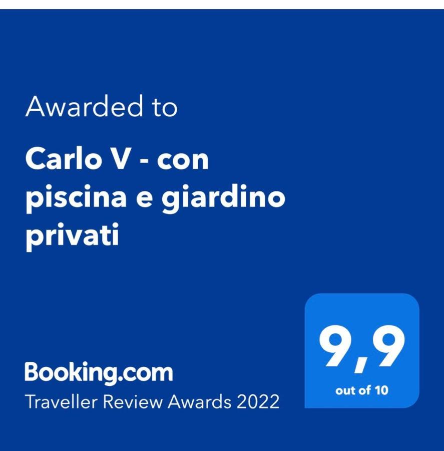 Carlo V - Con Piscina E Giardino Privati Daire Lecce Dış mekan fotoğraf